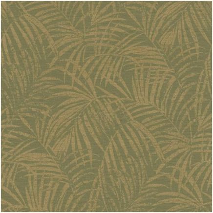 Green Gold Leaf Wallpaper