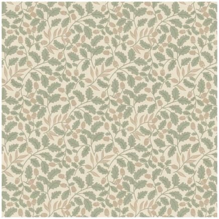 Acorn Trail Wallpaper Sage