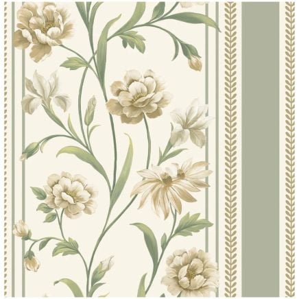 Raya Floral Panel Wallpaper