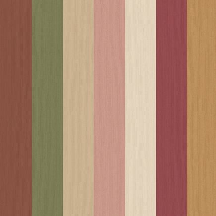 Country Stripe Wallpaper Multicoloured