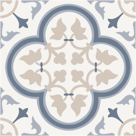 Remy Blue Peel & Stick Self Adhesive Floor Tiles
