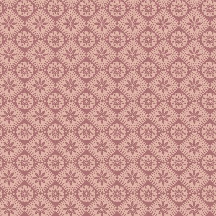Meadow Geo Wallpaper Pink