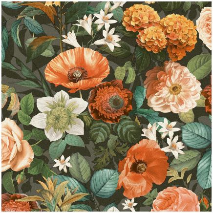 Botanical Floral Wallpaper