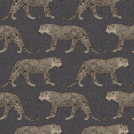 Leopard Block Print Wallpaper