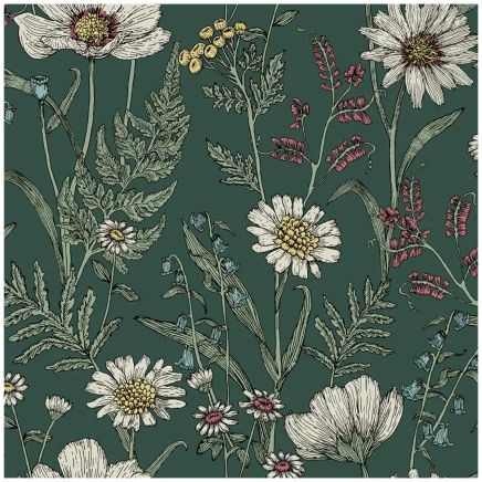 Wild Meadow Wallpaper