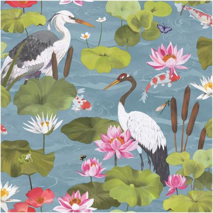 Koi Pond Wallpaper