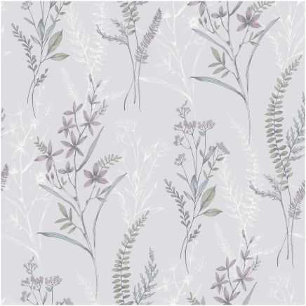 Jasmin Floral Wallpaper Mauve