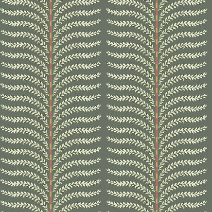 LEAFY STRIPE WALLPAPER