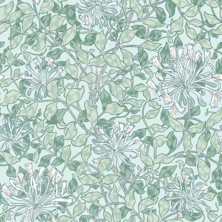 William Morris At Home Honeysuckle Wallpaper