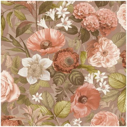Botanical Floral Wallpaper