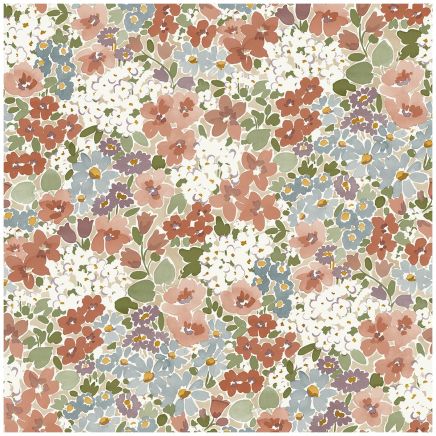 Flower Garden Wallpaper Multicoloured