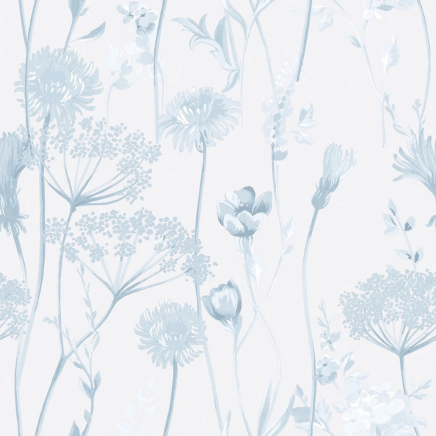Meadowsweet Floral Wallpaper