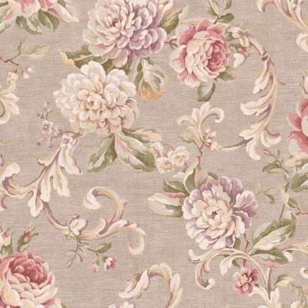 Seabrook Floral Chintz Wallpaper