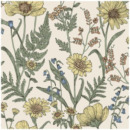 Wild Meadow Wallpaper
