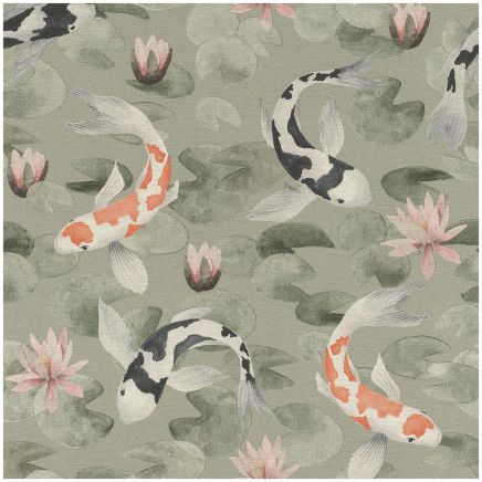 Koi Pond Wallpaper