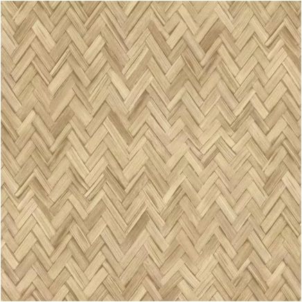 Herringbone Wood Effect Beige Wallpaper