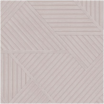 Elba Pink Geometric Wood Panel Wallpaper