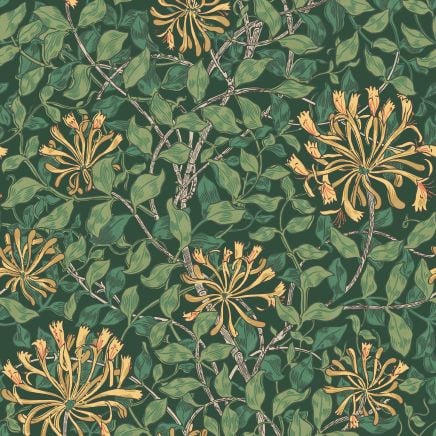 William Morris At Home Honeysuckle Wallpaper