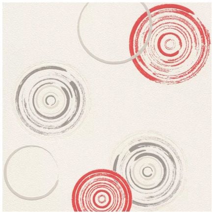 Circles Textured Wallpaper