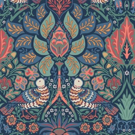 William Morris At Home Dove & Rose Wallpaper