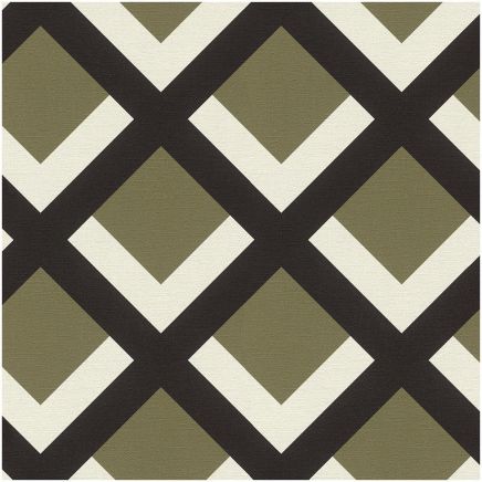 Green Geometric Trellis Wallpaper