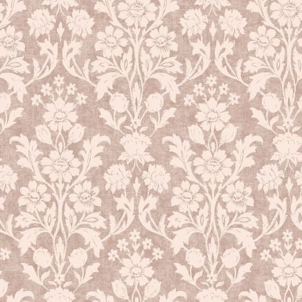 Semington Silhouette Plaster Pink Wallpaper