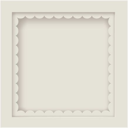 Scallop Panel Wallpaper