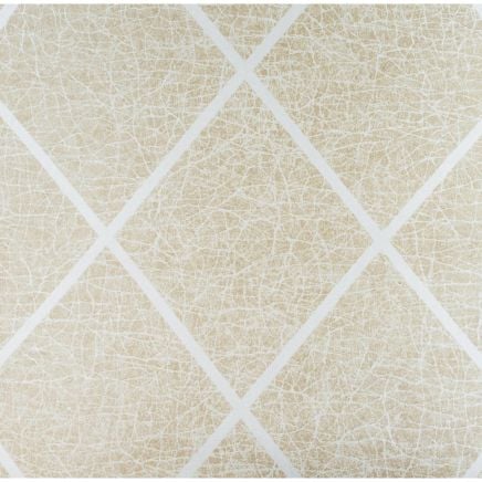 Crackle Trellis Era Wallpaper Gold Cream