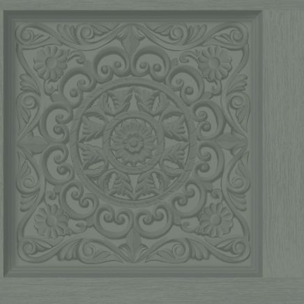 Ornate Panel Wallpaper