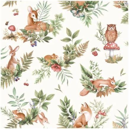 Forest Friends Wallpaper