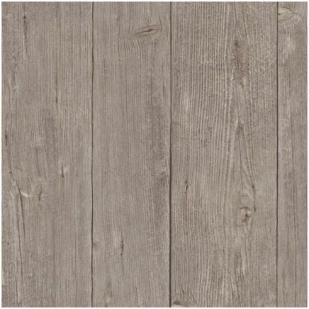 Vertical Wood Planks Brown Wallpaper