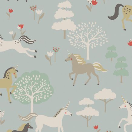 Forest Ponies Wallpaper
