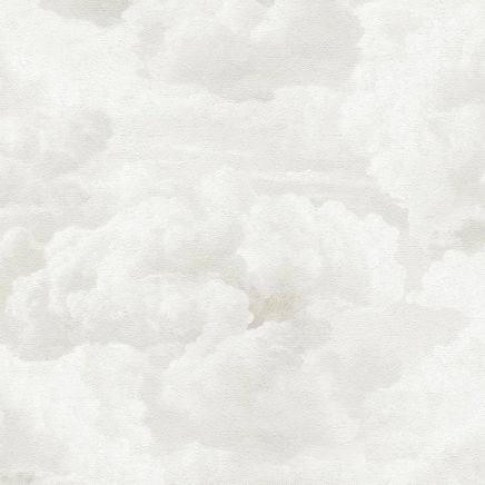 Pacifica Cloud Wallpaper White Grey (Double Width 1.06M)