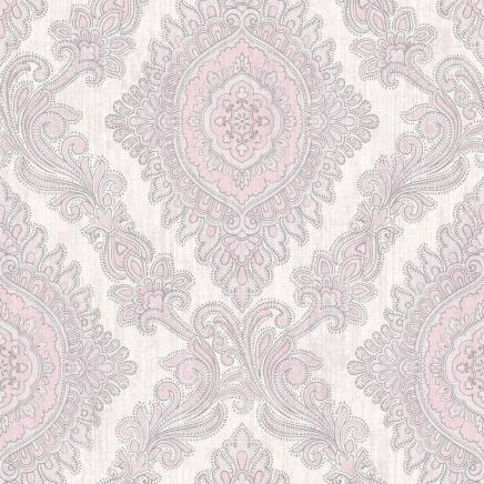 Villa Rosa Damask Wallpaper