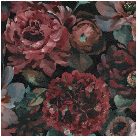 Moody Floral Wallpaper