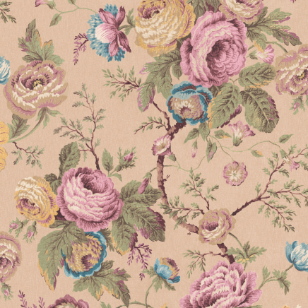 Laura Ashley Uffington Roses Wallpaper