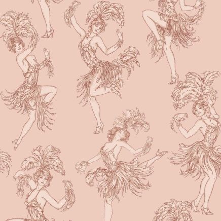 Cha Cha Cha Watermelon Blush Wallpaper