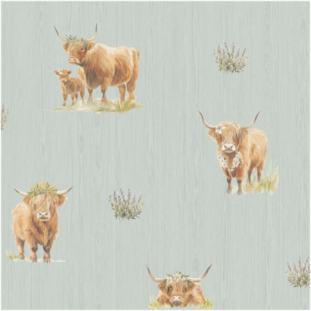 Highland Cows Wallpaper