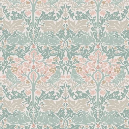 William Morris At Home Brother Rabbit Wallpaper
