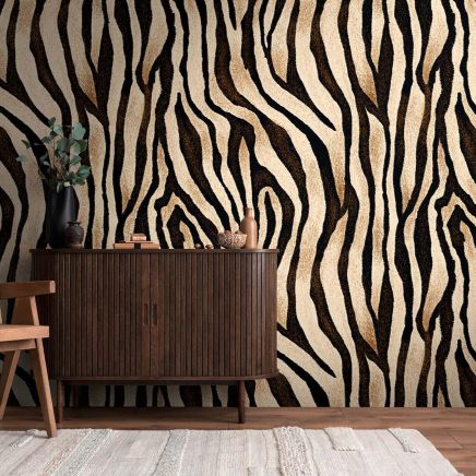 Zebra Stripe Wall Mural