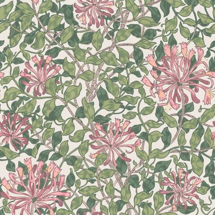 William Morris At Home Honeysuckle Wallpaper