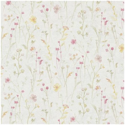 White Floral Wallpaper