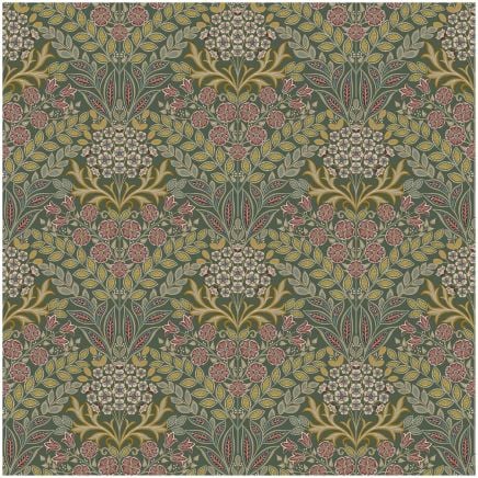 Belvedere Folk Wallpaper Green