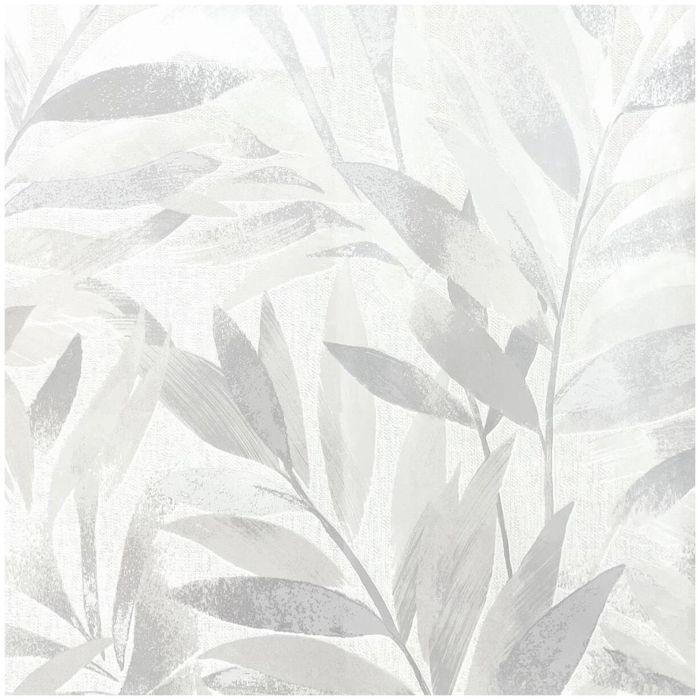 Metallic Leaf Wallpaper