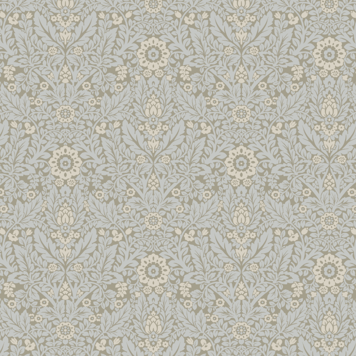 Laura Ashley Delamore Wallpaper Stone Grey