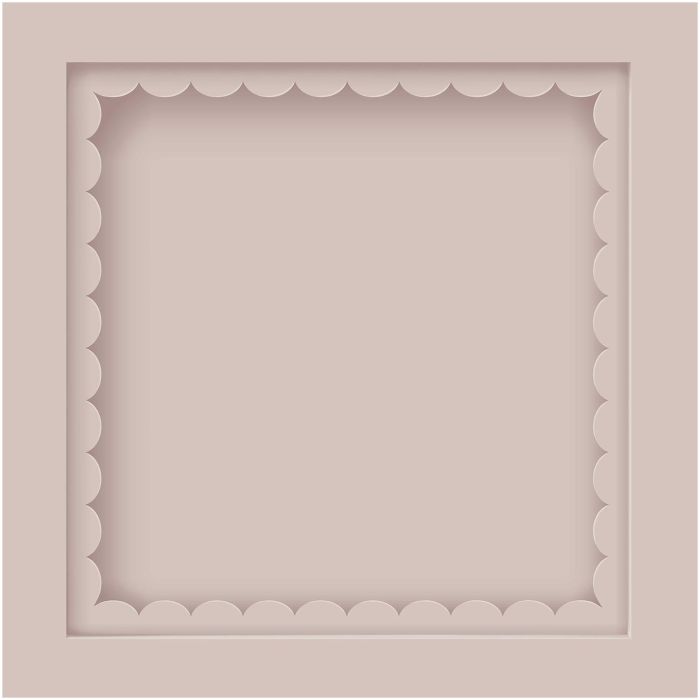 Scallop Panel Wallpaper