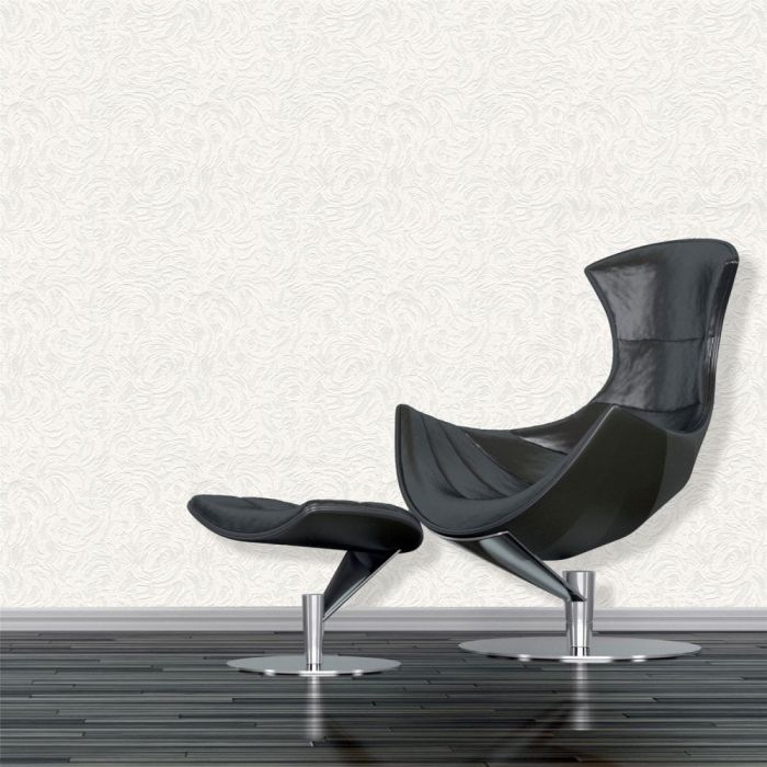 Belgravia Decor Richmond Swirl Paintable Wallpaper White Wallpaper Shop