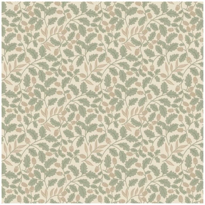 Acorn Trail Wallpaper Sage