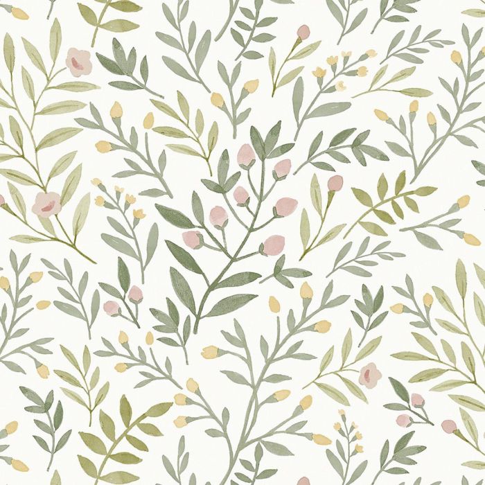Inia Leafy Trail Wallpaper