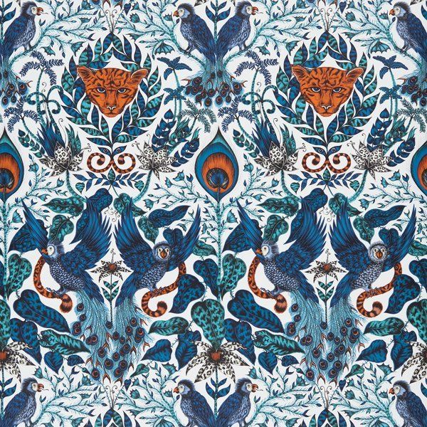 Emma J Shipley Animalia Amazon Jungle Wallpaper